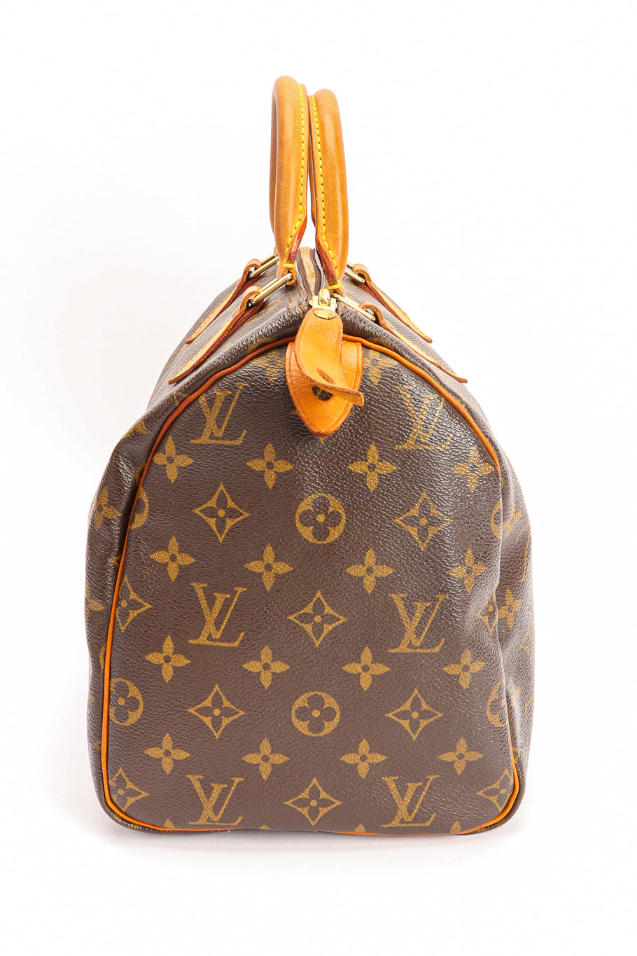 Vintage Louis Vuitton Classic Monogram Speedy 30 Bag III side view @Recessla