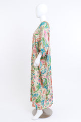 Lucie Ann Floral Brocade Metallic Caftan on mannequin @RECESS LA