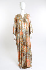 Lucie Ann Metallic Floral Caftan on mannequin @RECESS LA