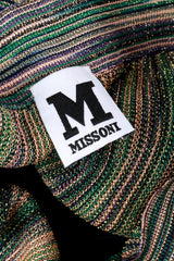 Missoni Lurex Halterneck Jumpsuit label @RECESS LA