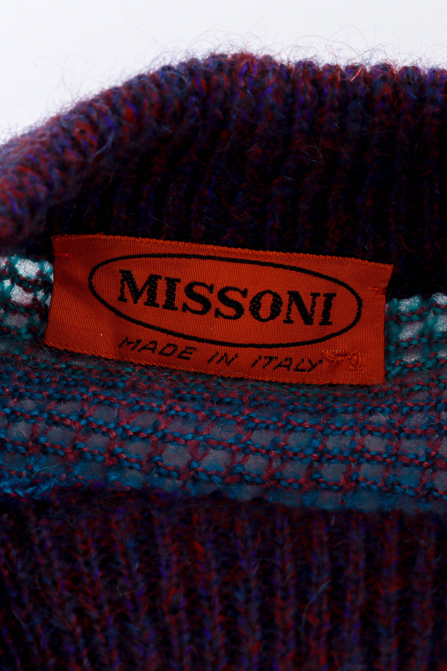 Missoni Striped Knit Sweater & Skirt Set label @RECESS LA