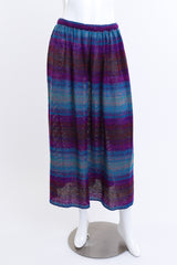 Missoni Striped Knit Sweater & Skirt Set skirt on mannequin @RECESS LA