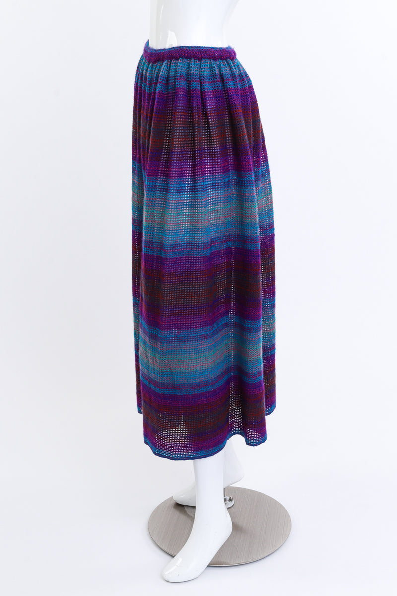 Missoni Striped Knit Sweater & Skirt Set skirt on mannequin @RECESS LA