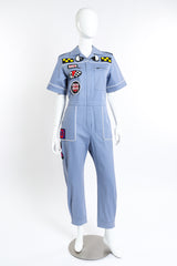 Miu Miu 2018 Resort Patch Coveralls front on mannequin @recess la