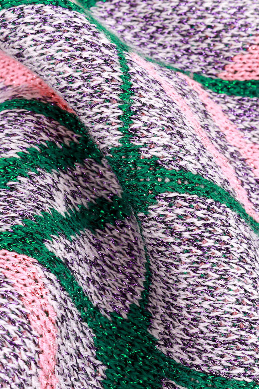 2014 F/W Check Knit Mini Skirt Set fabric detail  @RECESS LA