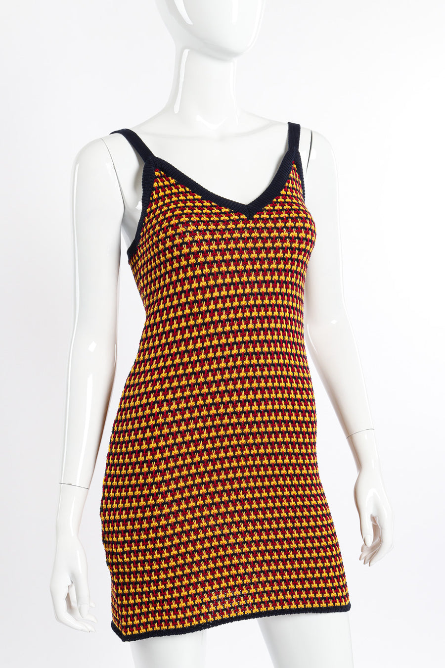 Miu Miu Scissor Knit Tank Dress Recess