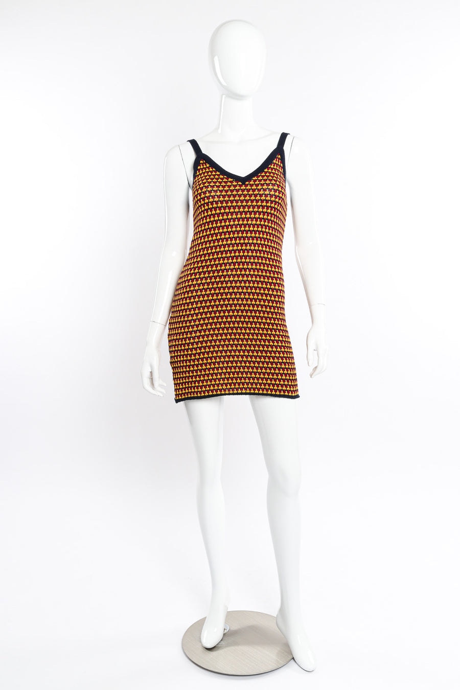 Miu Miu Scissor Knit Tank Dress Recess Miu Miu Scissor Knit Tank Dress Recess