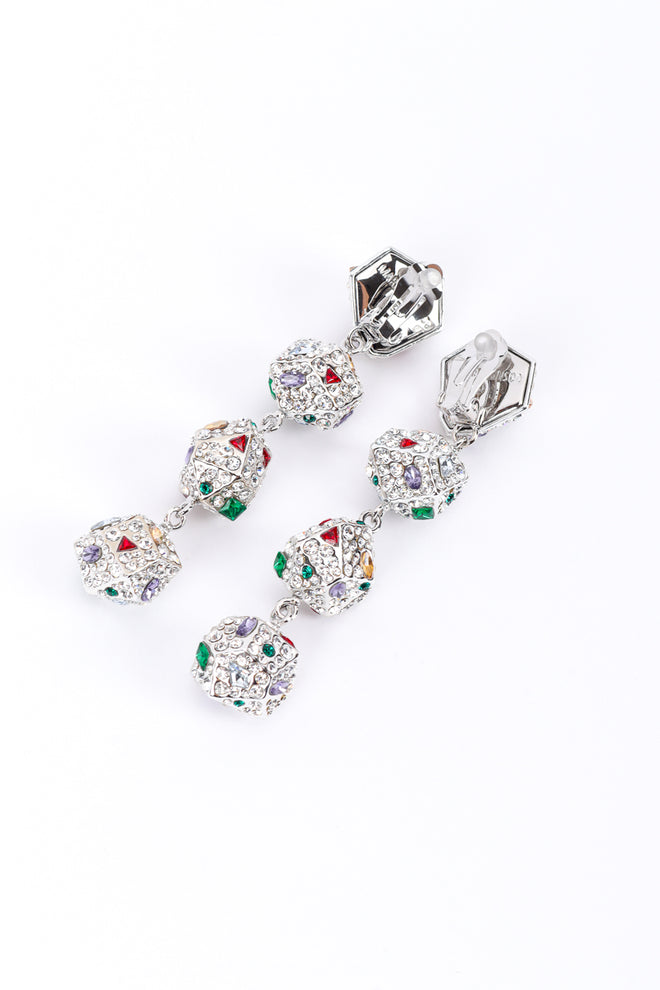 Marie Monsod Nugget Earrings clip ons back @recessla