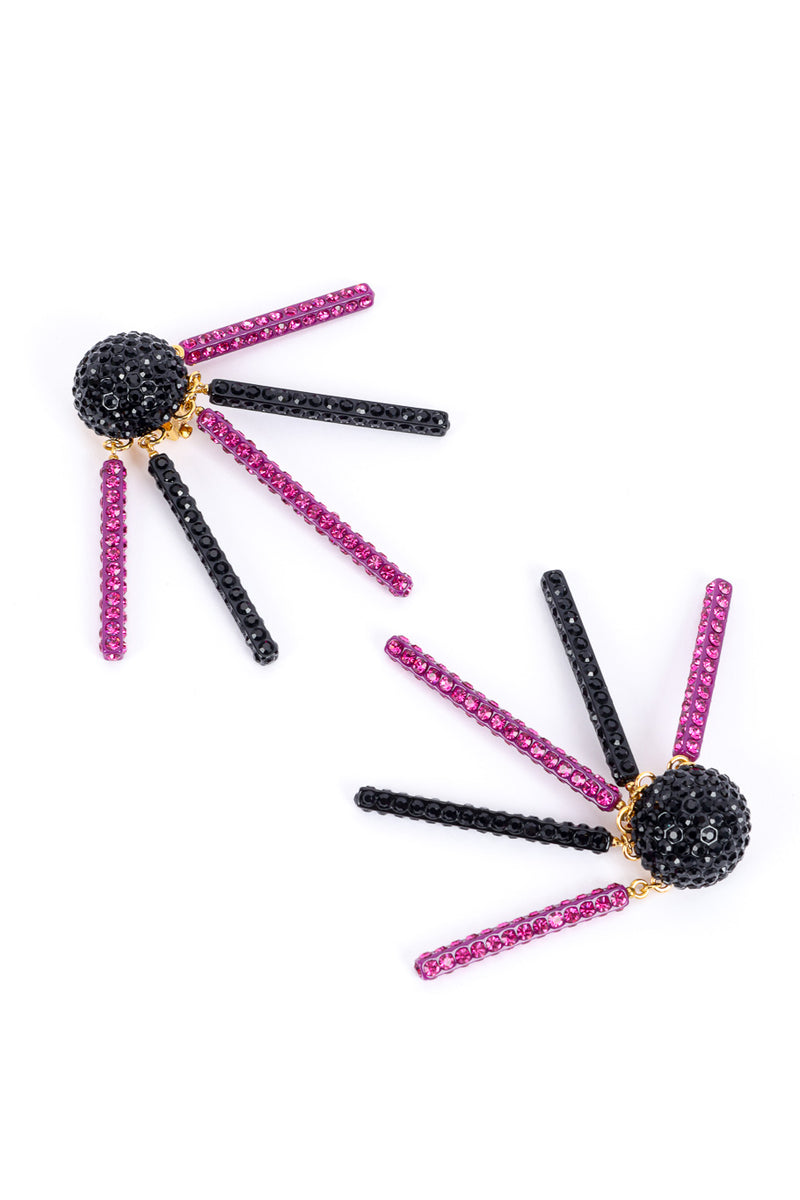Marie Monsod Sticks Earrings front with sticks fanned out @recessla