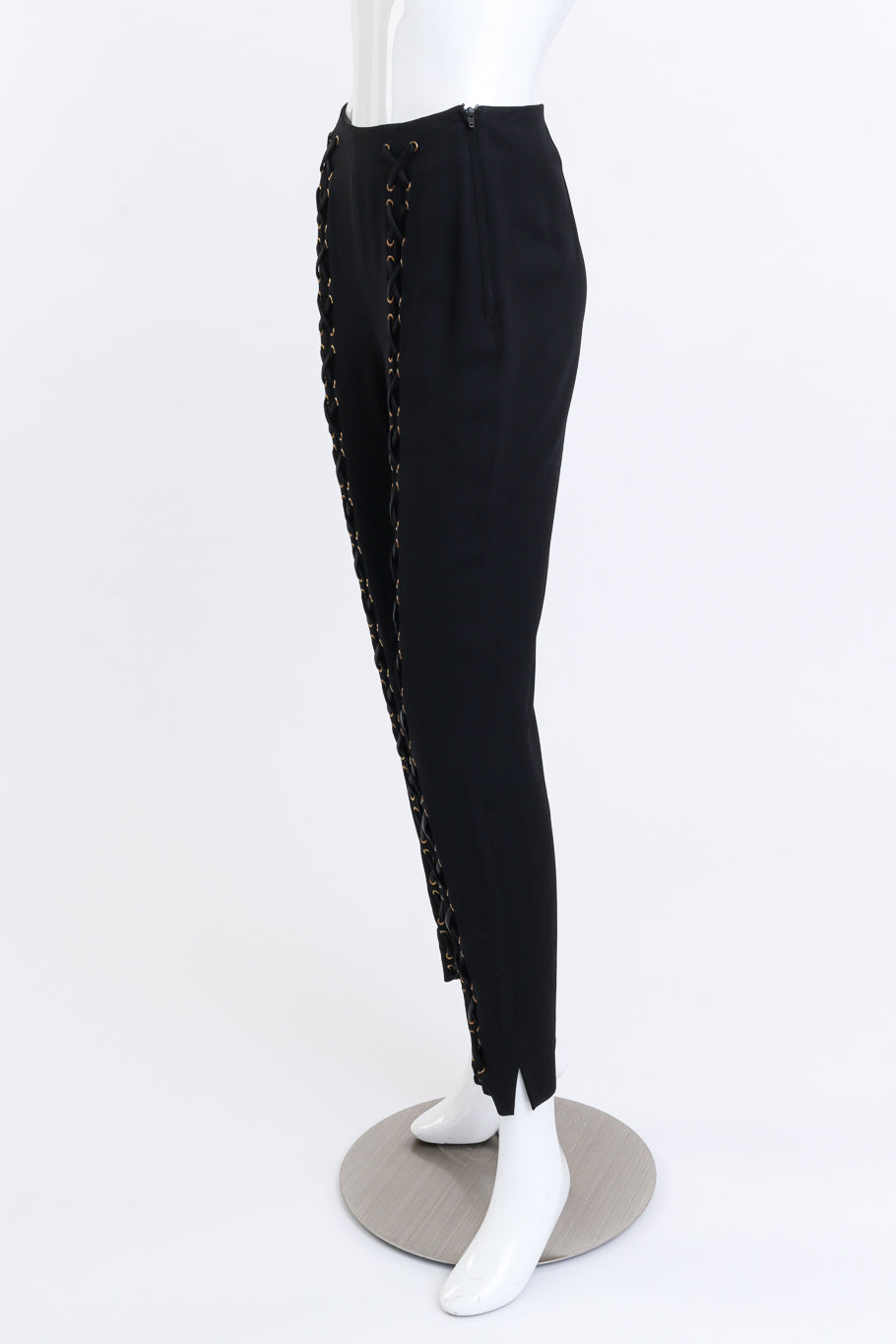 Moschino Lace Up Cigarette Pants side @RECESS LA