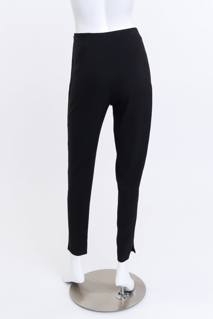 lace cigarette pants Vintage Moschino Cheap & Chic Lace Up Cigarette Pants – Recess