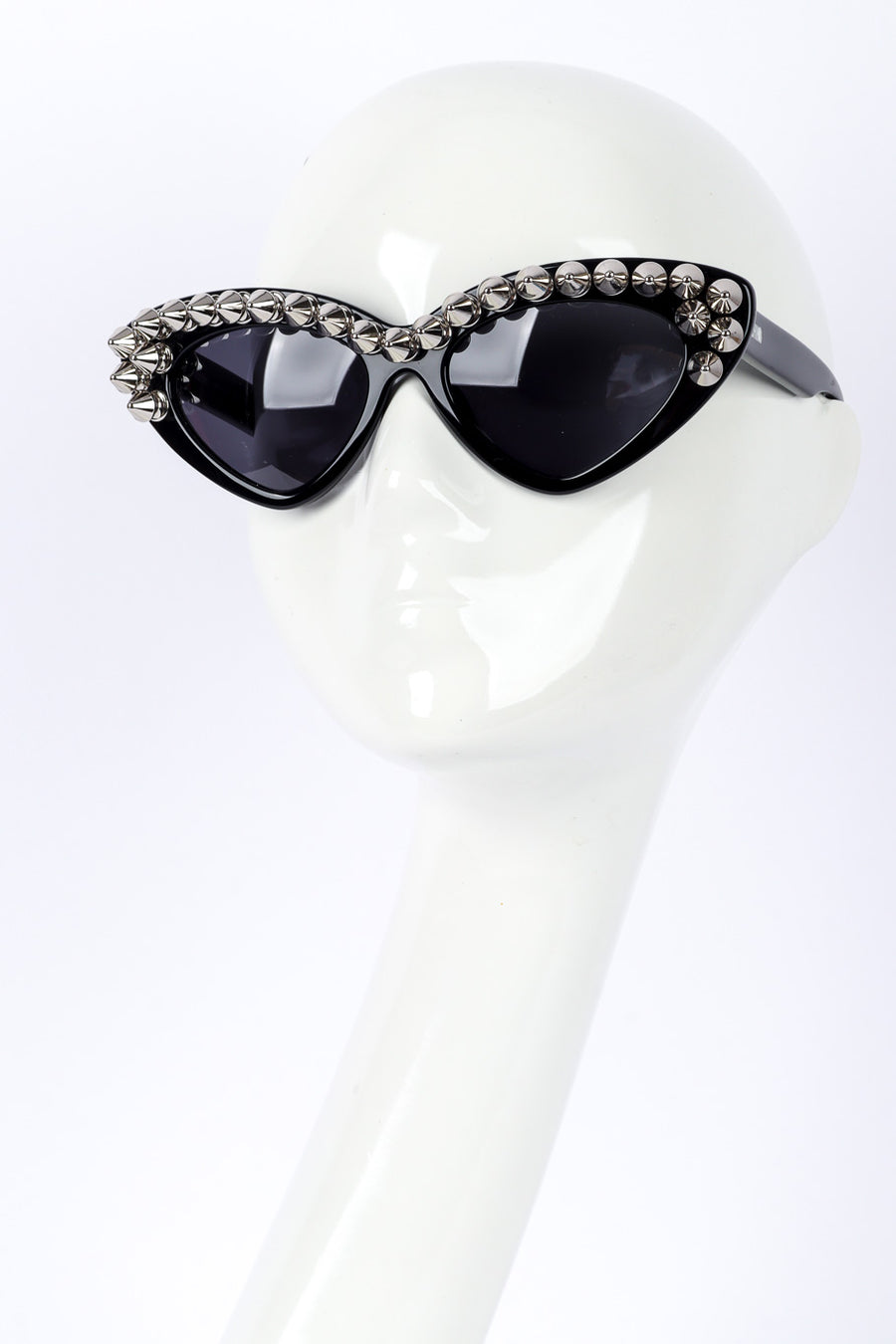 Moschino Spiked Cat Eye Sunglasses – Recess