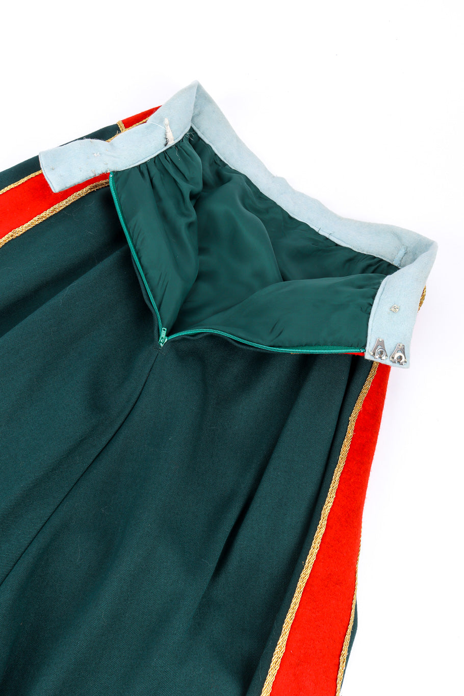 Vintage Malcolm Starr Elephant Maxi Skirt unzipped lining @recessla