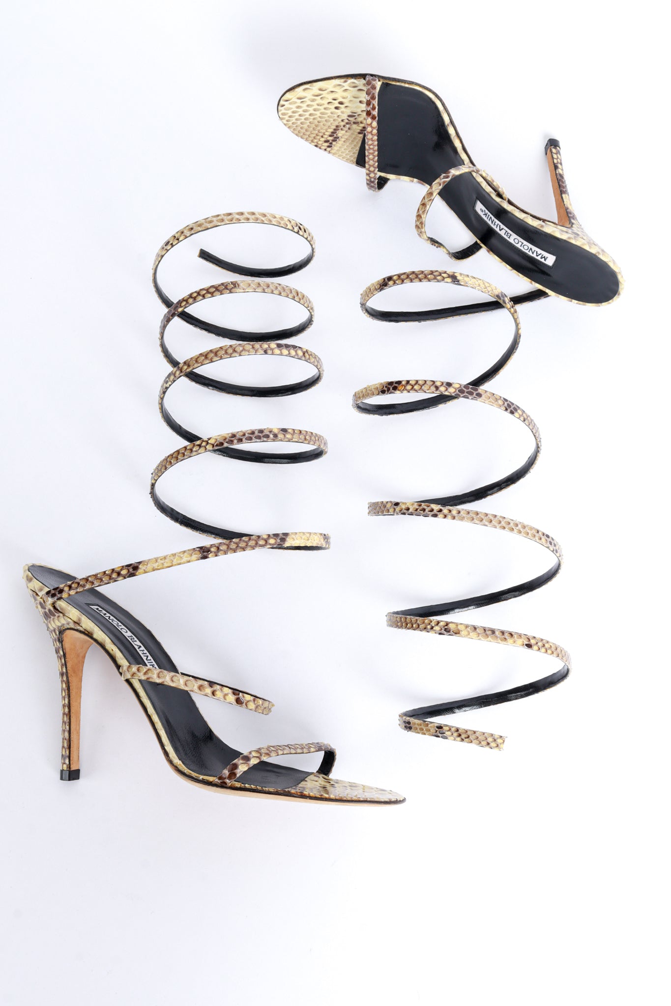 Coil sandals by Manolo Blahnik flat @ Recess LA