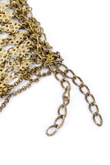 Vintage Chainmail Headpiece chain closeup @recessla