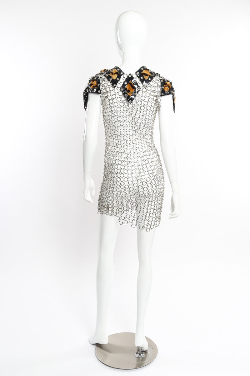 metal chainmail dress 8 Other Reasons Chainmail Mini Dress Multi Pink Metal Sexy All NWOT $276