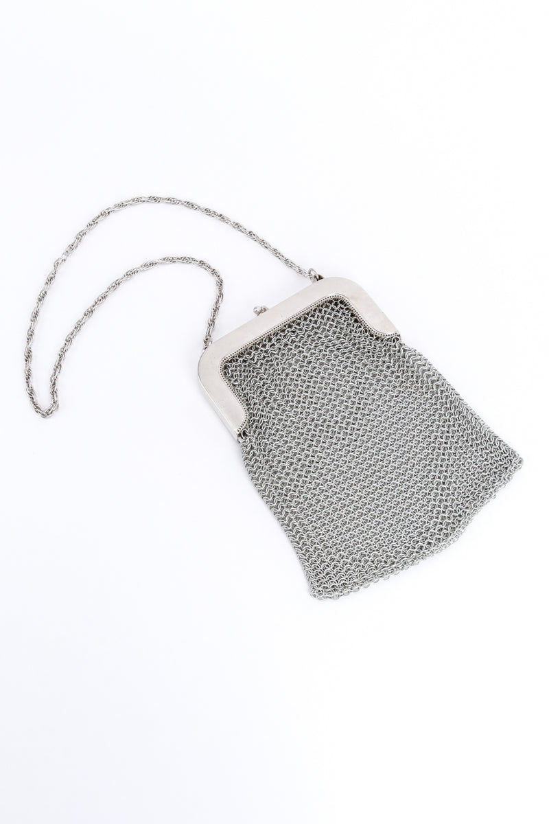 Whiting & Davis Silver Chainmail Bag @RECESS LA