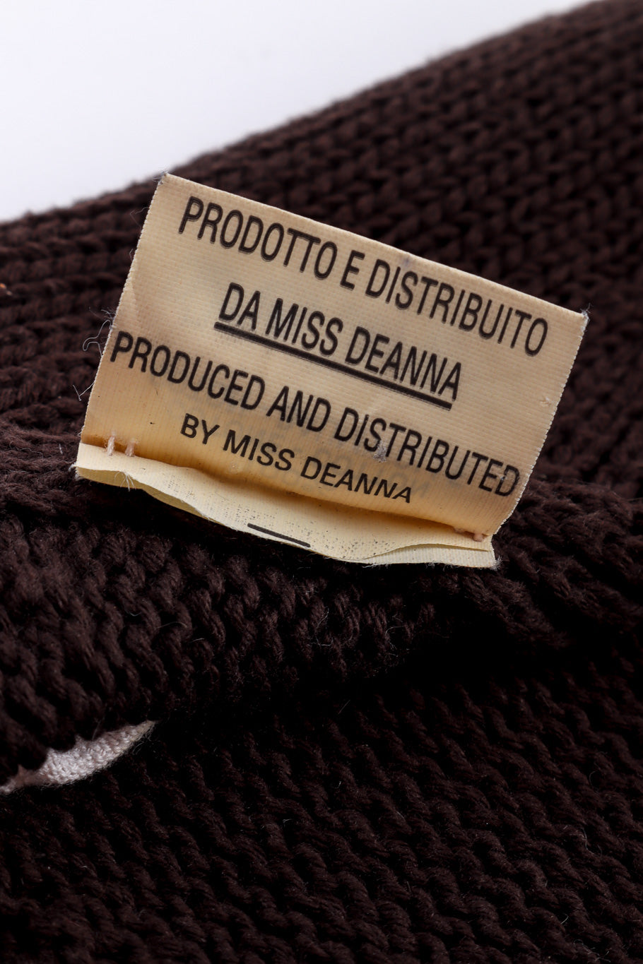 Knit halter top by Maison Margiela inside fabric tag @recessla