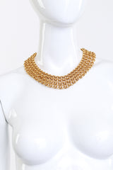 Monet 4 Strand Rolo Chain Collar Necklace @RECESS LA