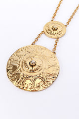 Double Medallion Necklace II by Accessocraft medallion @ recess LA