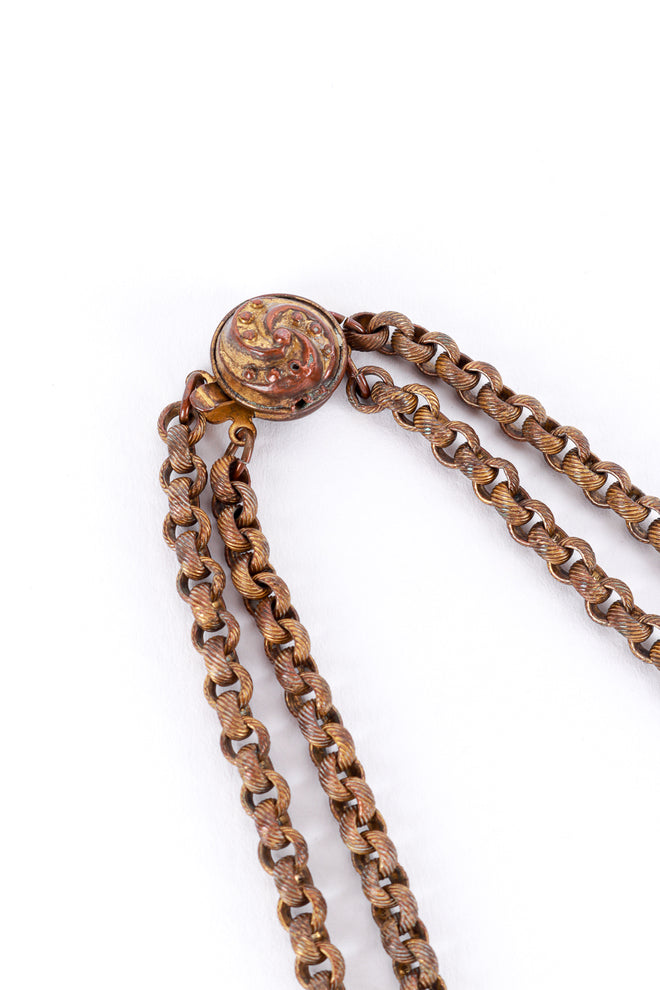 Thief of Bagdad Plate Pendant Necklace by Korda clasp @Recess LA