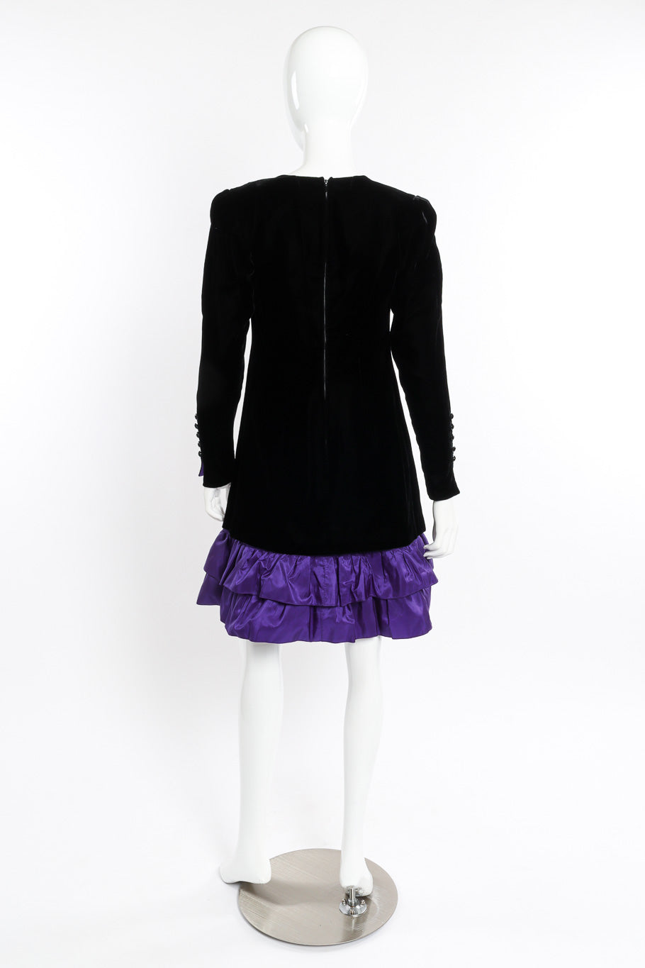 Velvet Bow Dress by Nina Ricci on mannequin back @recessla