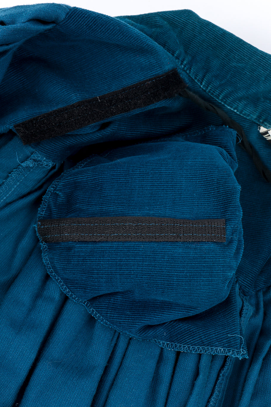 Pleated Corduory Jacket & Skirt Set by Norma Kamali shoulder pad @recess la