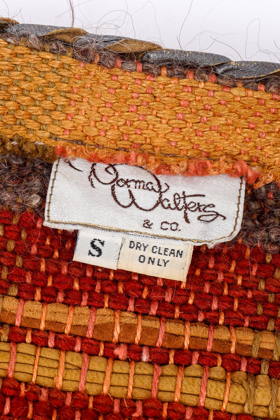 Woven Carpet Coat by Norma Walters label @recessla
