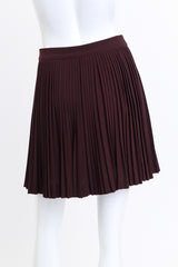 Future Ozbek Stripes & Pleats Woollen Skirt Set mannequin @RECESS LA