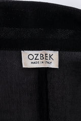 Ozbek Sheer Mesh Longline Jacket label @RECESS LA