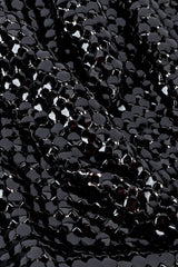 Paco Rabanne Racer Front Chainmail Dress front of chainmail closeup @recess la