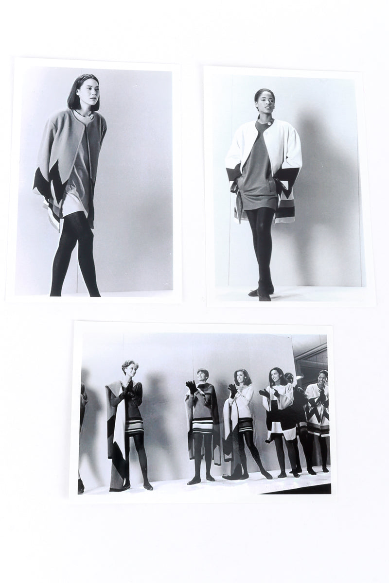 1991 Portfolio Wool Color Block Coat by Perris Ellis runway photos @recessla