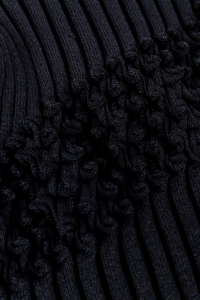 Pleats Please Issey Miyake Spike Pleat Top fabric closeup @Recessla