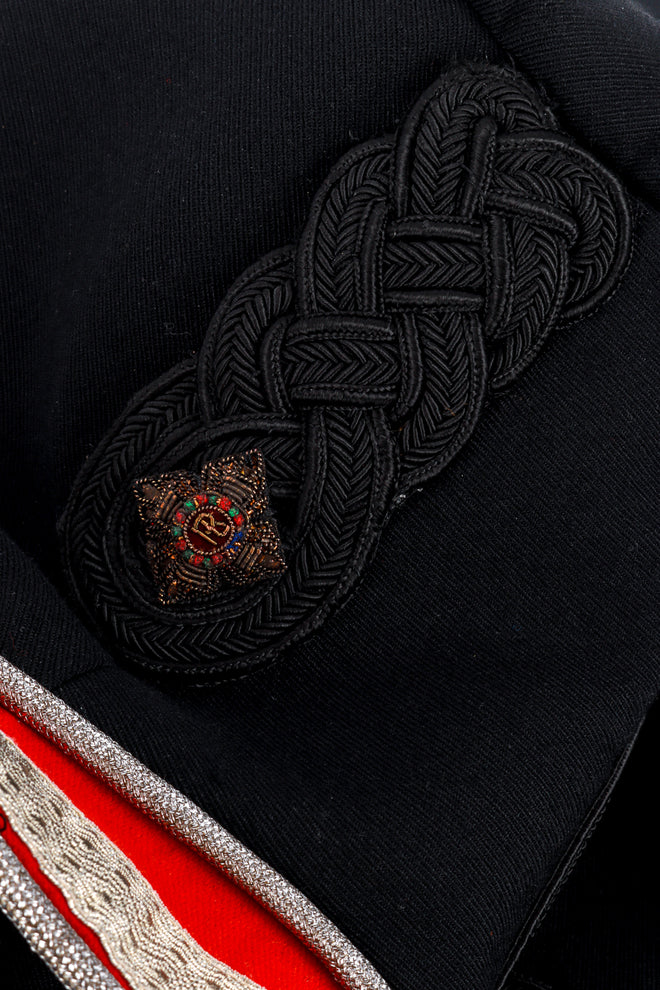 Polo Military Officer's Jacket by Ralph Lauren beaded epaulet @Recess LA