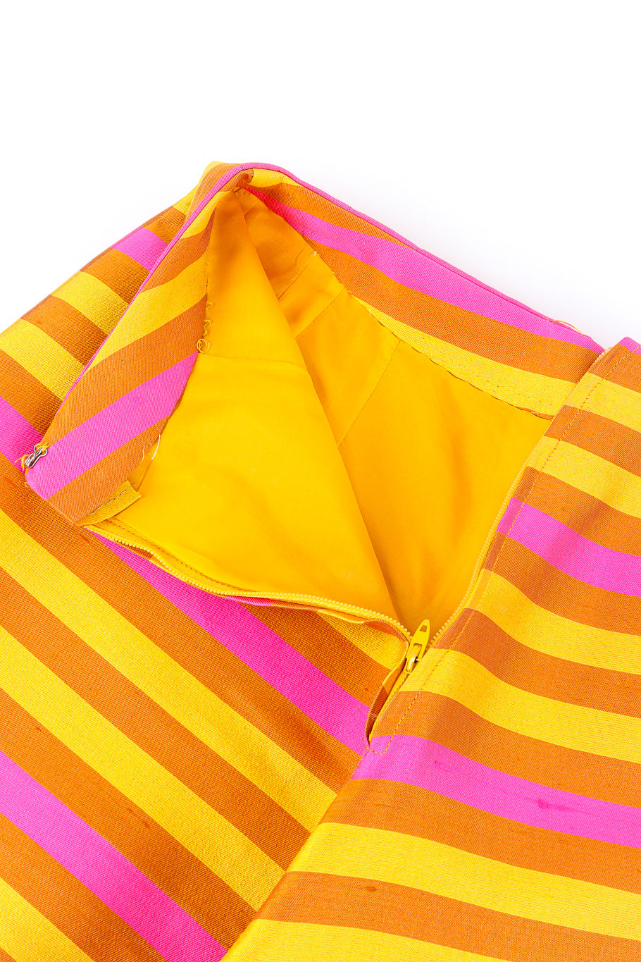 Striped blouse and pants set by Paganne flat lay pants unzipped @recessla