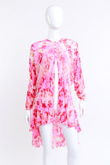 Marian Clayden Velvet Burnout Shibori Jacket @RECESS LA