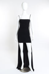 Vintage Plein Sud Chain Panel Dress front on mannequin @recess la