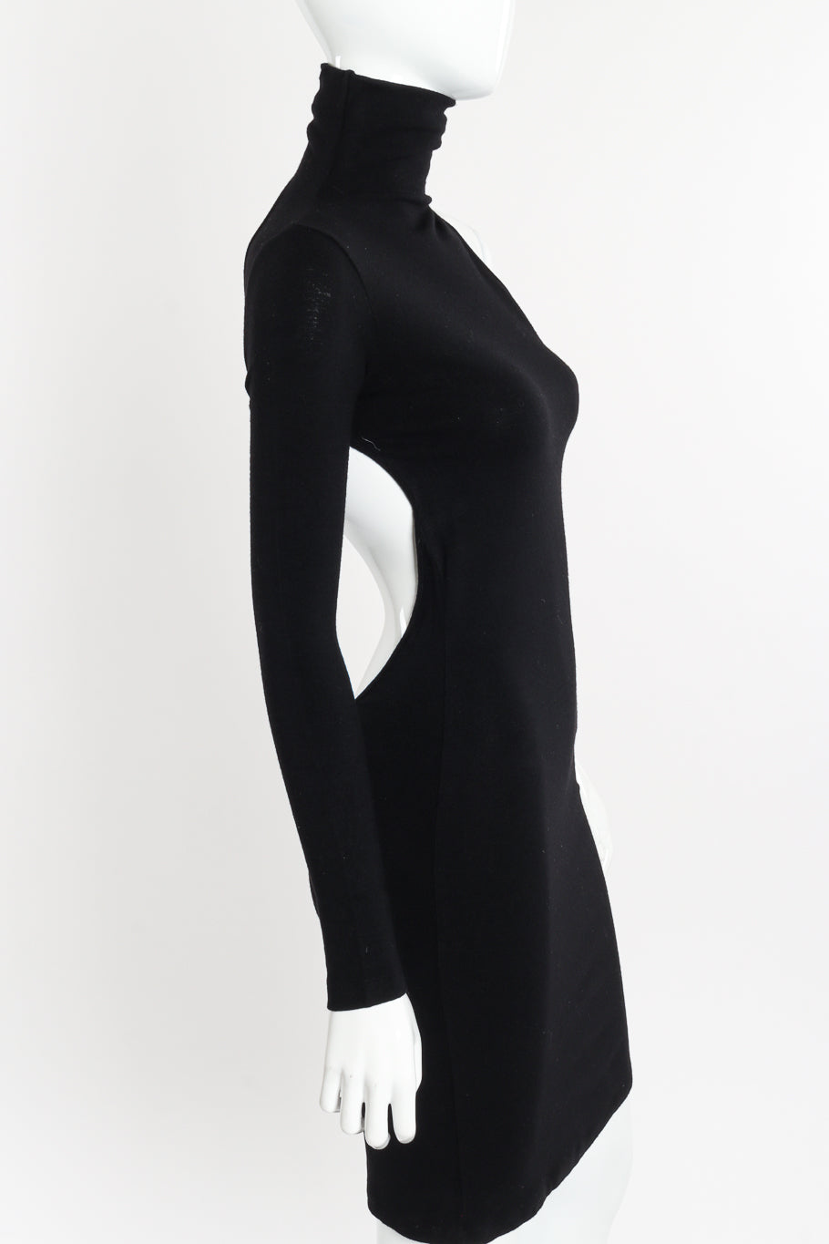 One-Shoulder Cutout Dress by Plein Sud on mannequin side @recessla