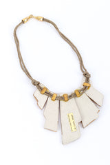 Porcelain Plate Necklace by Carol Halmy back @recessla