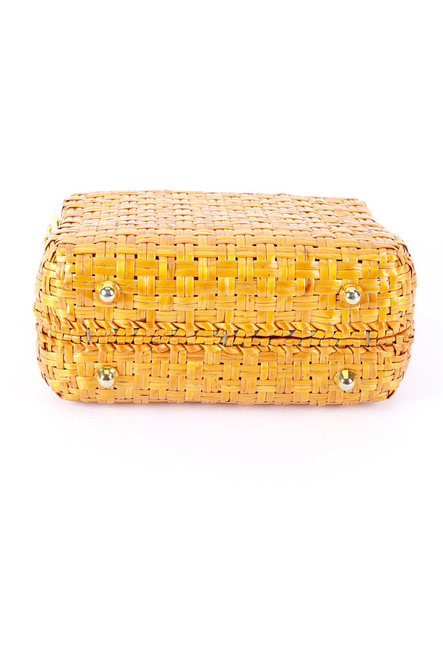 Rodo Woven Strap Purse bottom @RECESS LA