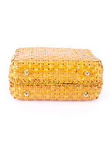 Rodo Woven Strap Purse bottom @RECESS LA