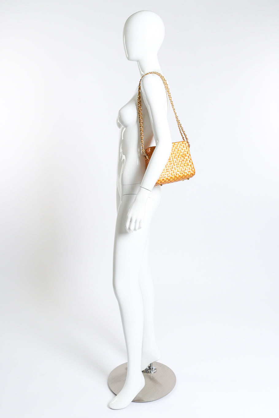 Rodo Woven Strap Purse mannequin @RECESS LA