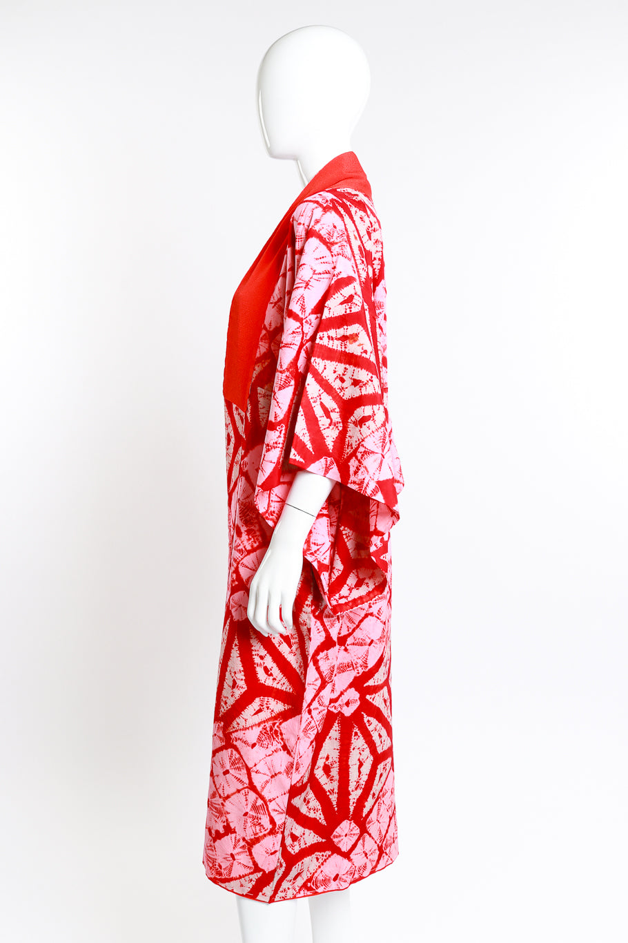 Vintage Shibori Midi Kimono side mannequin @RECESS LA
