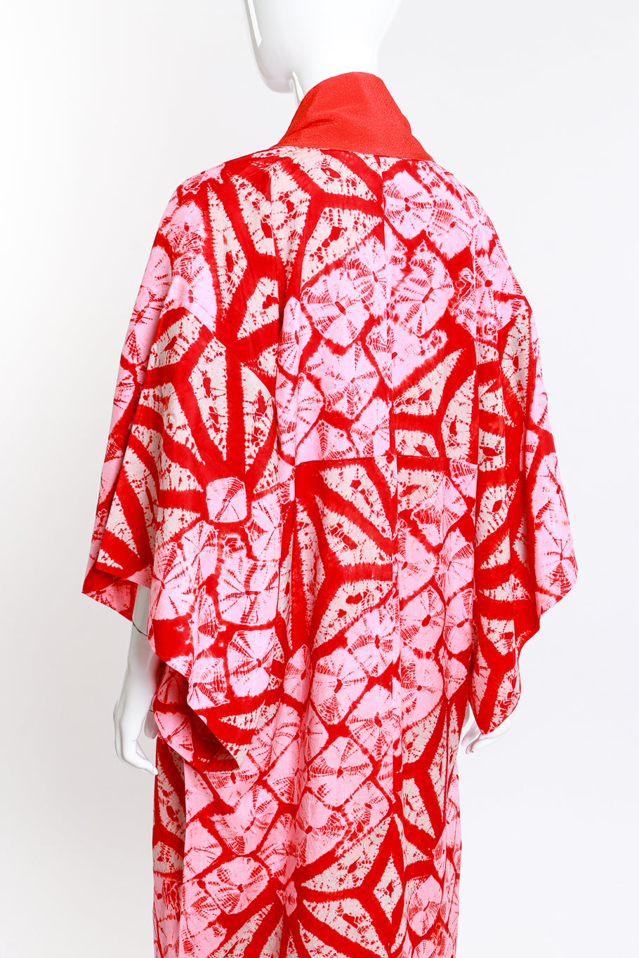 Vintage Shibori Midi Kimono back mannequin @RECESS LA