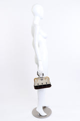 Velvet Frame Handbag by Roberta di Camerino on mannequin @recess LA