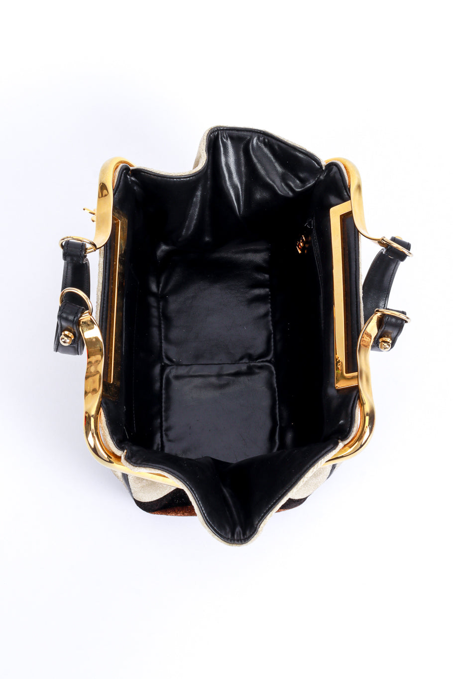 Velvet Frame Handbag by Roberta di Camerino inside @recess LA