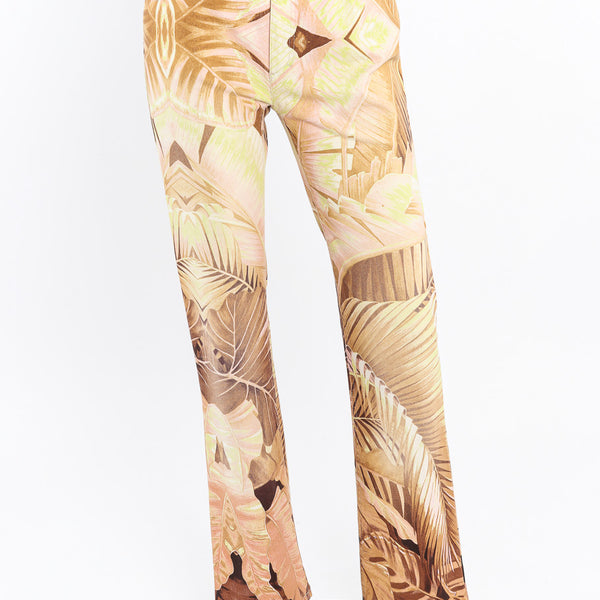 Tall Rust Palm Print Wide Leg Trousers New Look | Compare | Cabot Circus