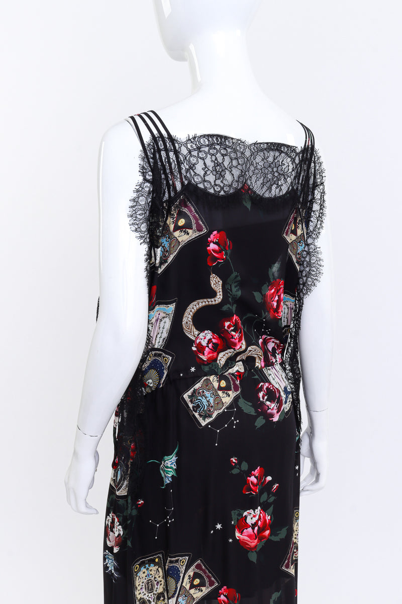 roberto cavalli slip dress Roberto Cavalli Mystic Garden Slip Dress – Recess