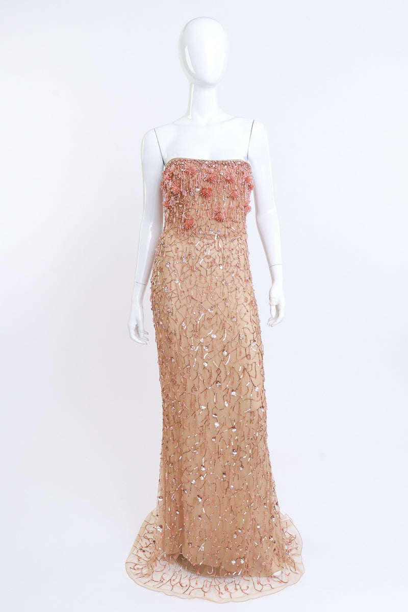 roberto cavalli dresses Roberto Cavalli 2017 Couture Collection Crystal Cluster Gown – Recess