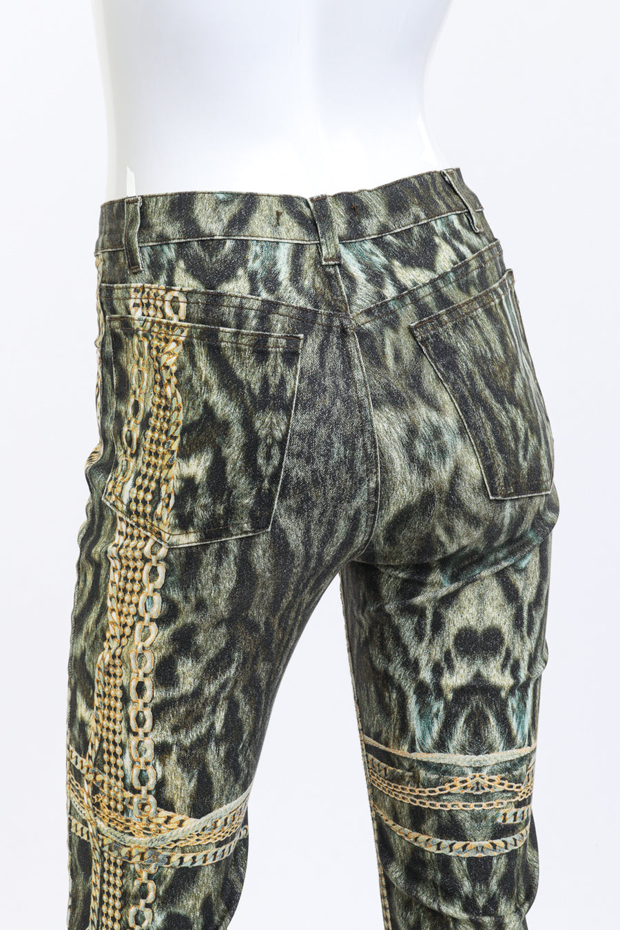 Roberto Cavalli 2003 F/W Leopard & Chain Jeans – Recess Roberto Cavalli 2003 F/W Leopard & Chain Jeans – Recess